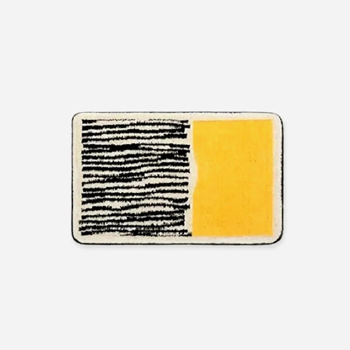 Abstract Bath Mat Handcrafted Nordic Design-Bedding & Bath > Bath Mats-casanuva-casanuva