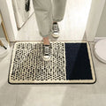 Abstract Bath Mat Handcrafted Nordic Design-Bedding & Bath > Bath Mats-casanuva-casanuva