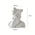 Abstract Face Ceramic Vase for Flowers-Home Decor > Vases-casanuva-Glamorous-Medium-casanuva