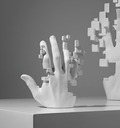 Abstract Hand Sculpture in Resin-Home Decor > Sculptures & Figurines-casanuva-casanuva