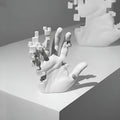 Abstract Hand Sculpture in Resin-Home Decor > Sculptures & Figurines-casanuva-casanuva