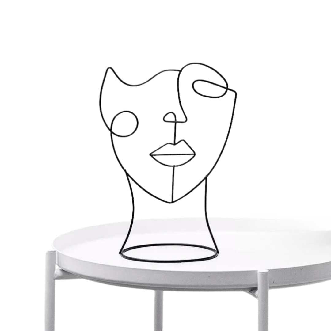 Abstract Iron Sculpture Silhouette-Home Decor > Sculptures & Figurines-casanuva-casanuva