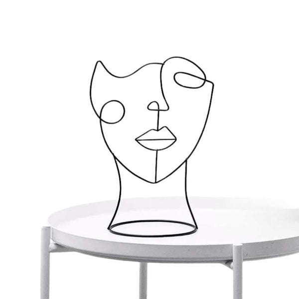 Abstract Iron Sculpture Silhouette-Home Decor > Sculptures & Figurines-casanuva-casanuva