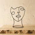 Abstract Iron Sculpture Silhouette-Home Decor > Sculptures & Figurines-casanuva-casanuva