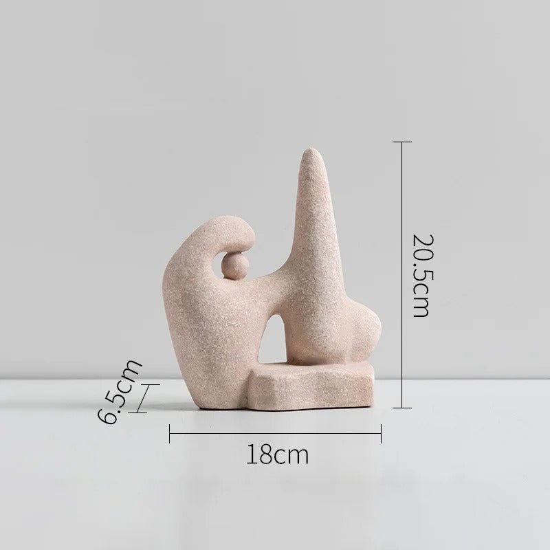 Abstract Resin and Ceramic Statue Kylo-Home Decor > Sculptures & Figurines-casanuva-casanuva