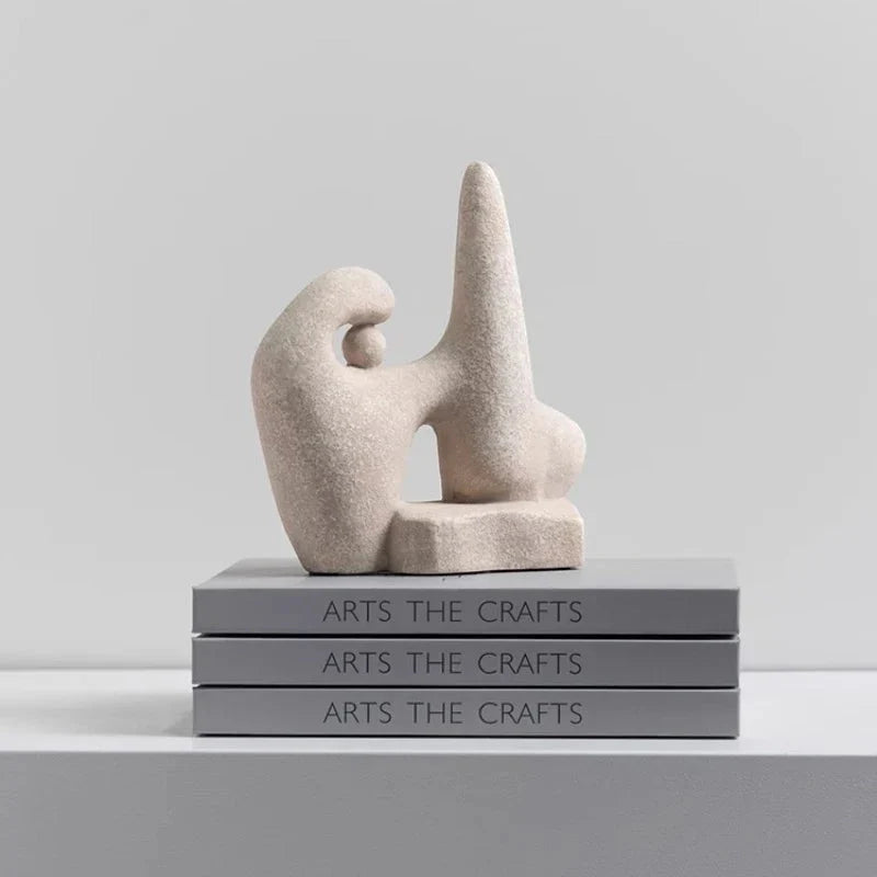 Abstract Resin and Ceramic Statue Kylo-Home Decor > Sculptures & Figurines-casanuva-Abstract-casanuva