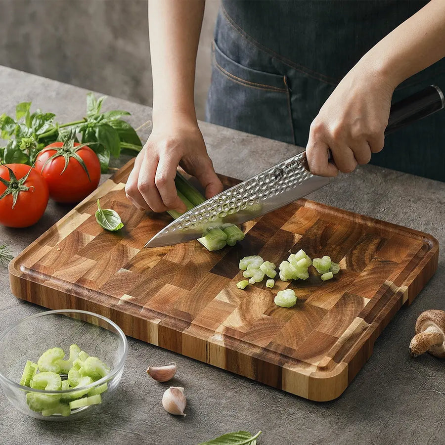 Acacia Wood Cutting Board 35x25cm Natural Kitchen Essential-Kitchen & Dining > Cutting Boards-casanuva-casanuva