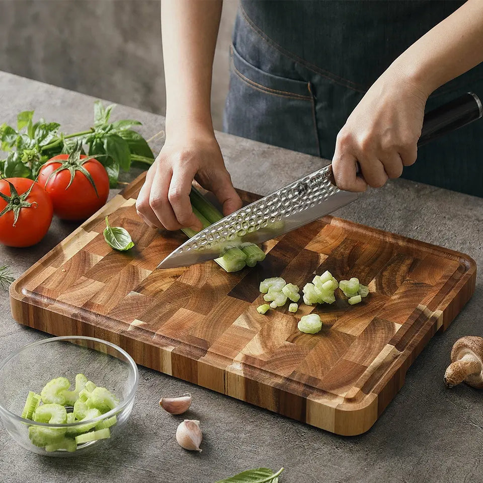 Acacia Wood Cutting Board 35x25cm Natural Kitchen Essential-Kitchen & Dining > Cutting Boards-casanuva-casanuva