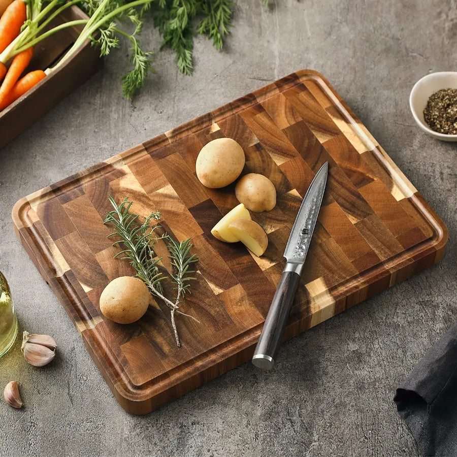 Acacia Wood Cutting Board 35x25cm Natural Kitchen Essential-Kitchen & Dining > Cutting Boards-casanuva-casanuva