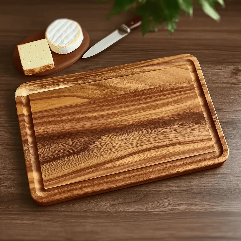 Acacia Wood Cutting Board Premium Quality-Kitchen & Dining > Cutting Boards-casanuva-casanuva