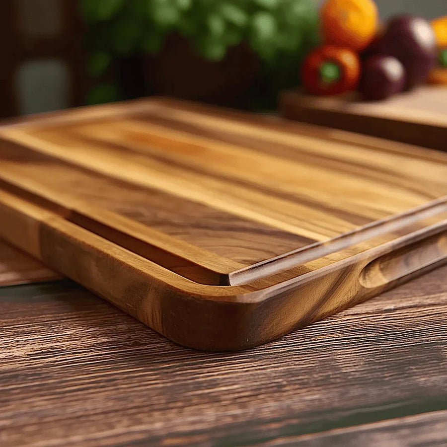 Acacia Wood Cutting Board Premium Quality-Kitchen & Dining > Cutting Boards-casanuva-casanuva