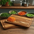 Acacia Wood Cutting Board for Kitchen and Serving-Kitchen & Dining > Cutting Boards-casanuva-casanuva