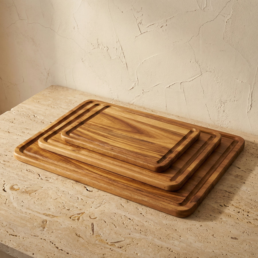 Acacia Wood Cutting Board for Kitchen and Serving-Kitchen & Dining > Cutting Boards-casanuva-casanuva