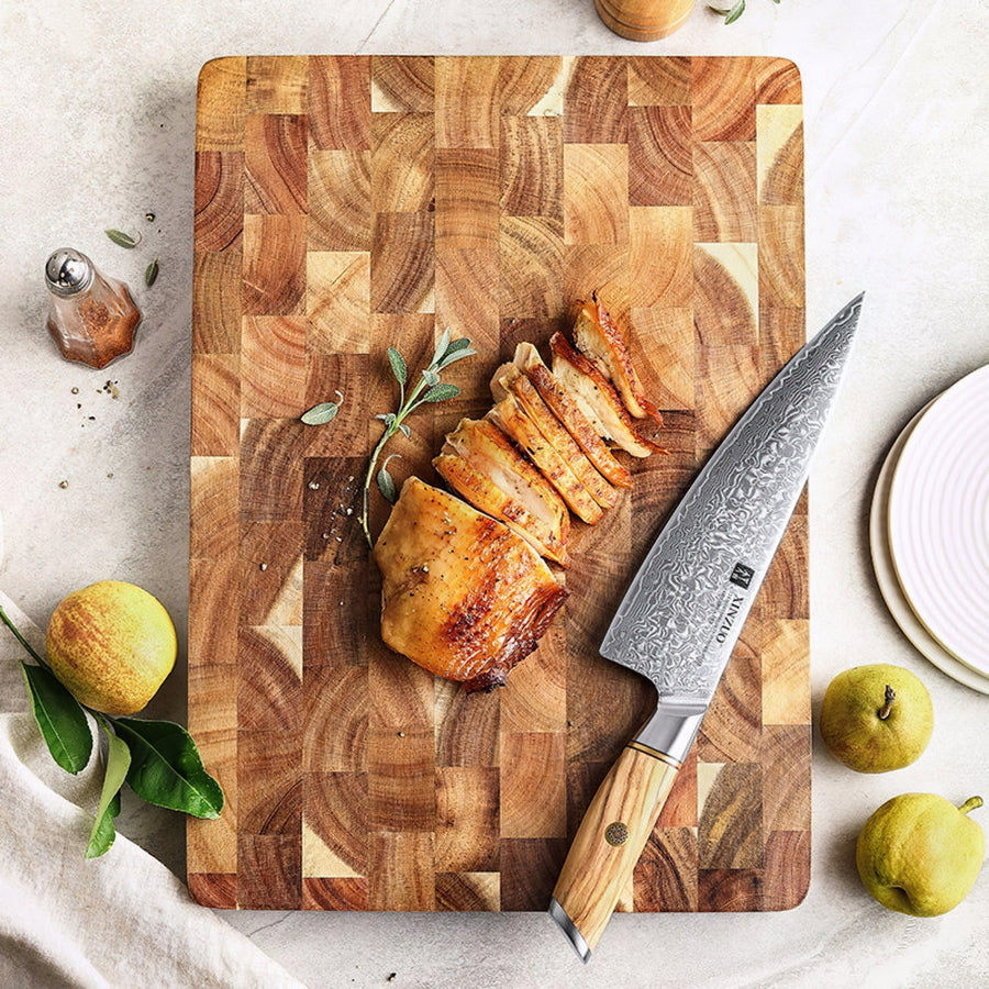 Acacia Wood Professional Cutting Board-Kitchen & Dining > Cutting Boards-casanuva-casanuva