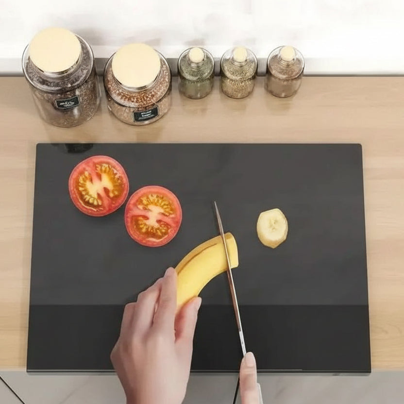 Acrylic Cutting Board with Protective Lip-Kitchen & Dining > Cutting Boards-casanuva-casanuva