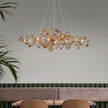 Acrylic Ginkgo Leaf Pendant Light-Lighting > Pendant Lights-casanuva-casanuva