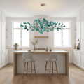 Acrylic Ginkgo Leaf Pendant Light-Lighting > Pendant Lights-casanuva-casanuva