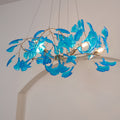 Acrylic Ginkgo Leaf Pendant Light-Lighting > Pendant Lights-casanuva-casanuva
