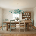 Acrylic Ginkgo Leaf Pendant Light-Lighting > Pendant Lights-casanuva-casanuva