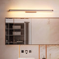 Acrylic LED Wall Lamp for Bathroom Modern Design-Lighting > Wall Lights-casanuva-Brown-D40*H10CM-3-Color (Switch)-casanuva