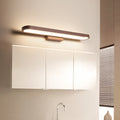 Acrylic LED Wall Lamp for Bathroom Modern Design-Lighting > Wall Lights-casanuva-Brown-D40*H10CM-Warm Light-casanuva