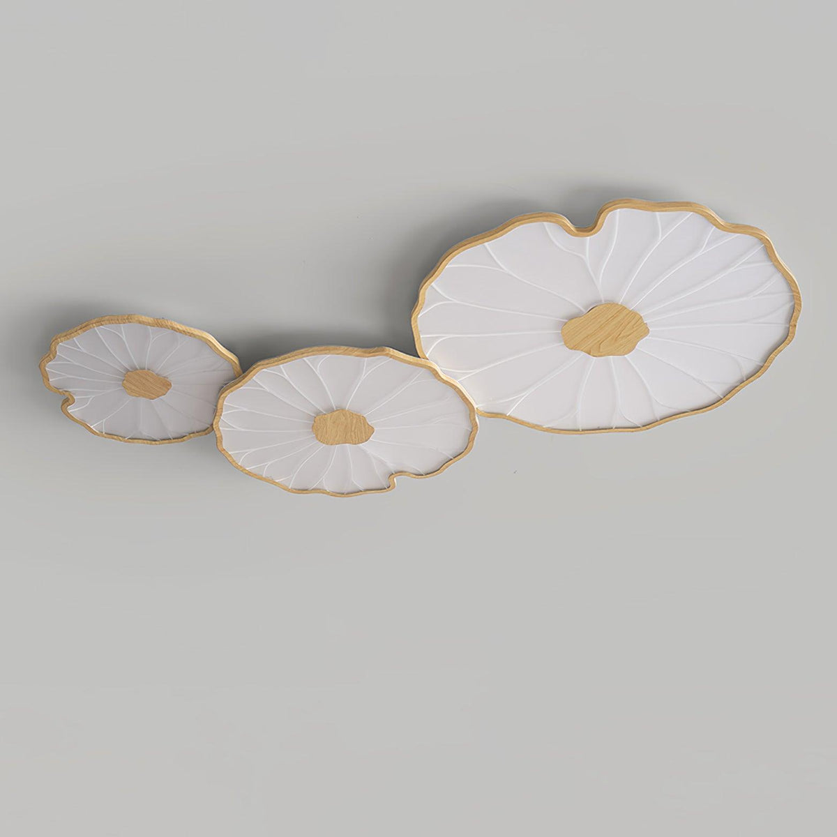 Acrylic Lotus Leaf Ceiling Lamp-Lighting > Ceiling Lights-casanuva-casanuva