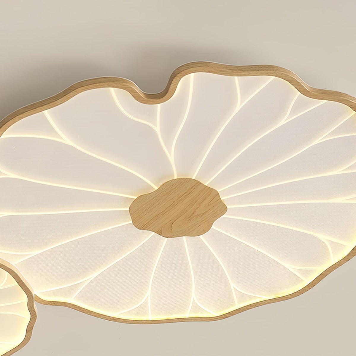 Acrylic Lotus Leaf Ceiling Lamp-Lighting > Ceiling Lights-casanuva-casanuva