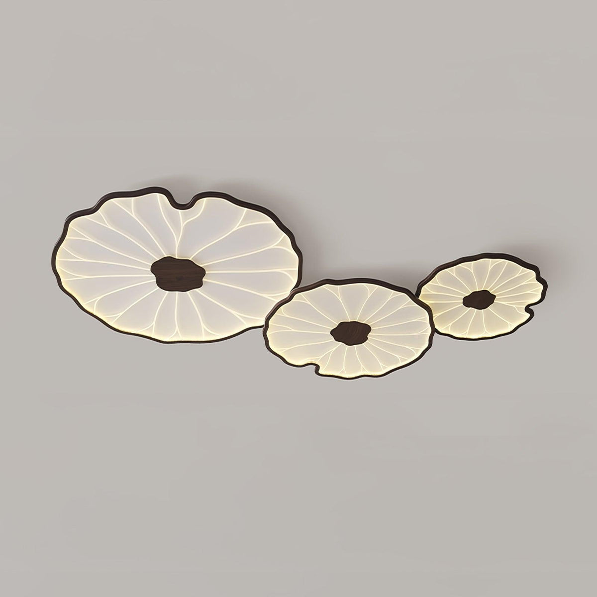 Acrylic Lotus Leaf Ceiling Lamp-Lighting > Ceiling Lights-casanuva-casanuva