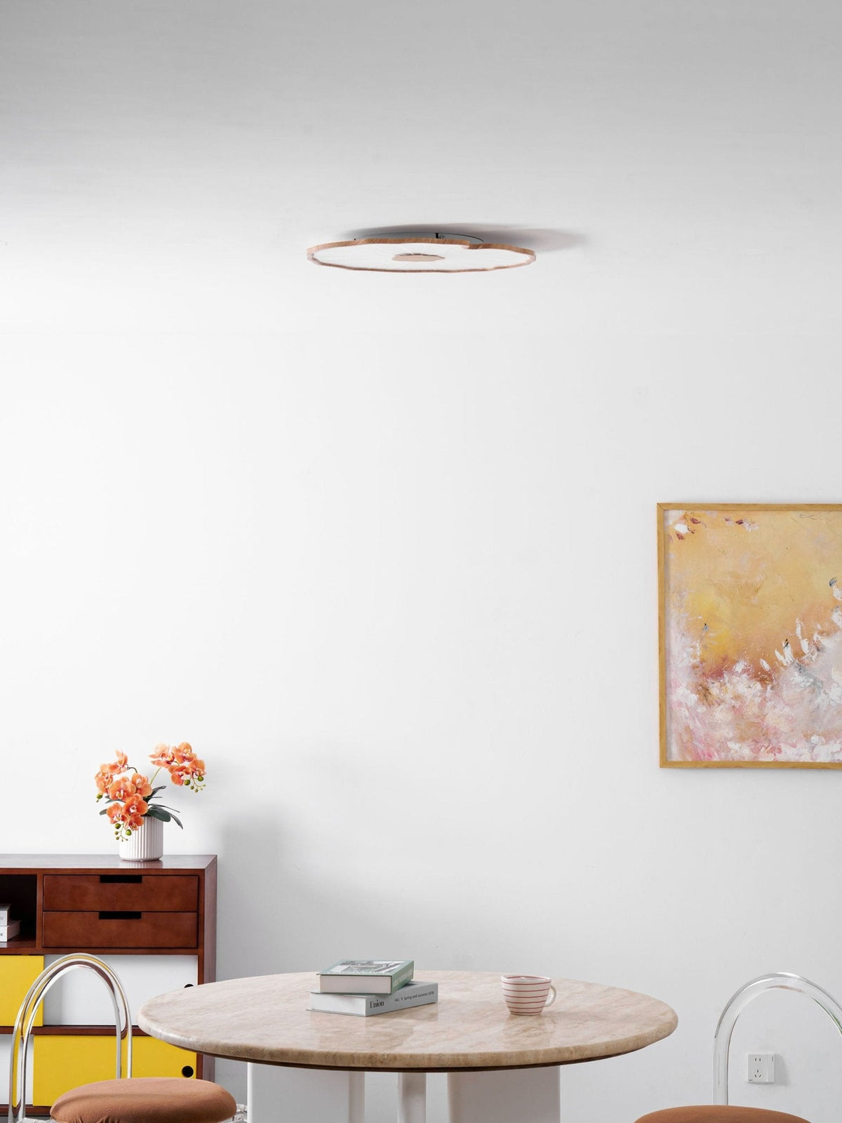 Acrylic Lotus Leaf Ceiling Lamp-Lighting > Ceiling Lights-casanuva-casanuva