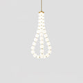 Acrylic Pearl Chandelier Necklace-Lighting > Chandeliers & Pendant Lights-casanuva-casanuva