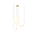 Acrylic Pearl Chandelier Necklace-Lighting > Chandeliers & Pendant Lights-casanuva-casanuva