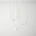 Acrylic Pearl Chandelier Necklace-Lighting > Chandeliers & Pendant Lights-casanuva-casanuva