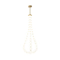 Acrylic Pearl Chandelier Necklace-Lighting > Chandeliers & Pendant Lights-casanuva-casanuva