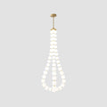 Acrylic Pearl Chandelier Necklace-Lighting > Chandeliers & Pendant Lights-casanuva-casanuva