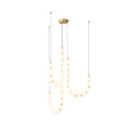 Acrylic Pearl Chandelier Necklace-Lighting > Chandeliers & Pendant Lights-casanuva-casanuva