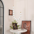 Acrylic Pearl Chandelier Necklace-Lighting > Chandeliers & Pendant Lights-casanuva-casanuva