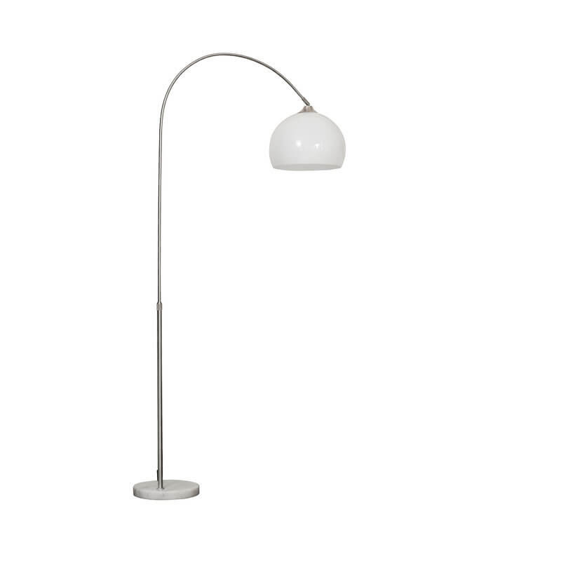 Acrylic Shade Floor Lamp 1-Light Globe Design-Lighting > Floor Lamps-casanuva-casanuva
