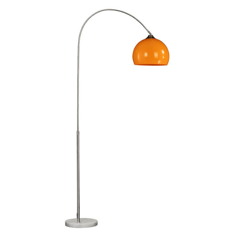 Acrylic Shade Floor Lamp 1-Light Globe Design-Lighting > Floor Lamps-casanuva-casanuva