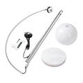 Acrylic Shade Floor Lamp 1-Light Globe Design-Lighting > Floor Lamps-casanuva-casanuva
