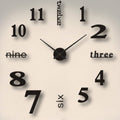 Acrylic Wall Clock Modern Design for Home or Office Decor-Home Decor > Clocks-casanuva-Variant 3-Small (40cm)-casanuva