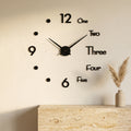Acrylic Wall Clock Modern Design for Home or Office Decor-Home Decor > Clocks-casanuva-casanuva
