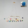 Agate Chandelier Light Fixture-Lighting > Chandeliers & Pendant Lights-casanuva-casanuva
