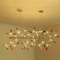 Agate Chandelier Light Fixture-Lighting > Chandeliers & Pendant Lights-casanuva-casanuva