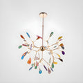 Agate Chandelier Light Fixture-Lighting > Chandeliers & Pendant Lights-casanuva-casanuva