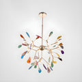 Agate Chandelier Light Fixture-Lighting > Chandeliers & Pendant Lights-casanuva-casanuva