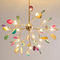 Agate Chandelier Light Fixture-Lighting > Chandeliers & Pendant Lights-casanuva-casanuva