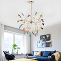 Agate Chandelier Light Fixture-Lighting > Chandeliers & Pendant Lights-casanuva-casanuva