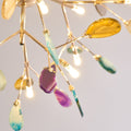Agate Chandelier Light Fixture-Lighting > Chandeliers & Pendant Lights-casanuva-casanuva
