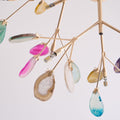 Agate Chandelier Light Fixture-Lighting > Chandeliers & Pendant Lights-casanuva-casanuva
