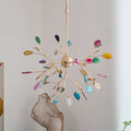 Agate Chandelier Light Fixture-Lighting > Chandeliers & Pendant Lights-casanuva-casanuva